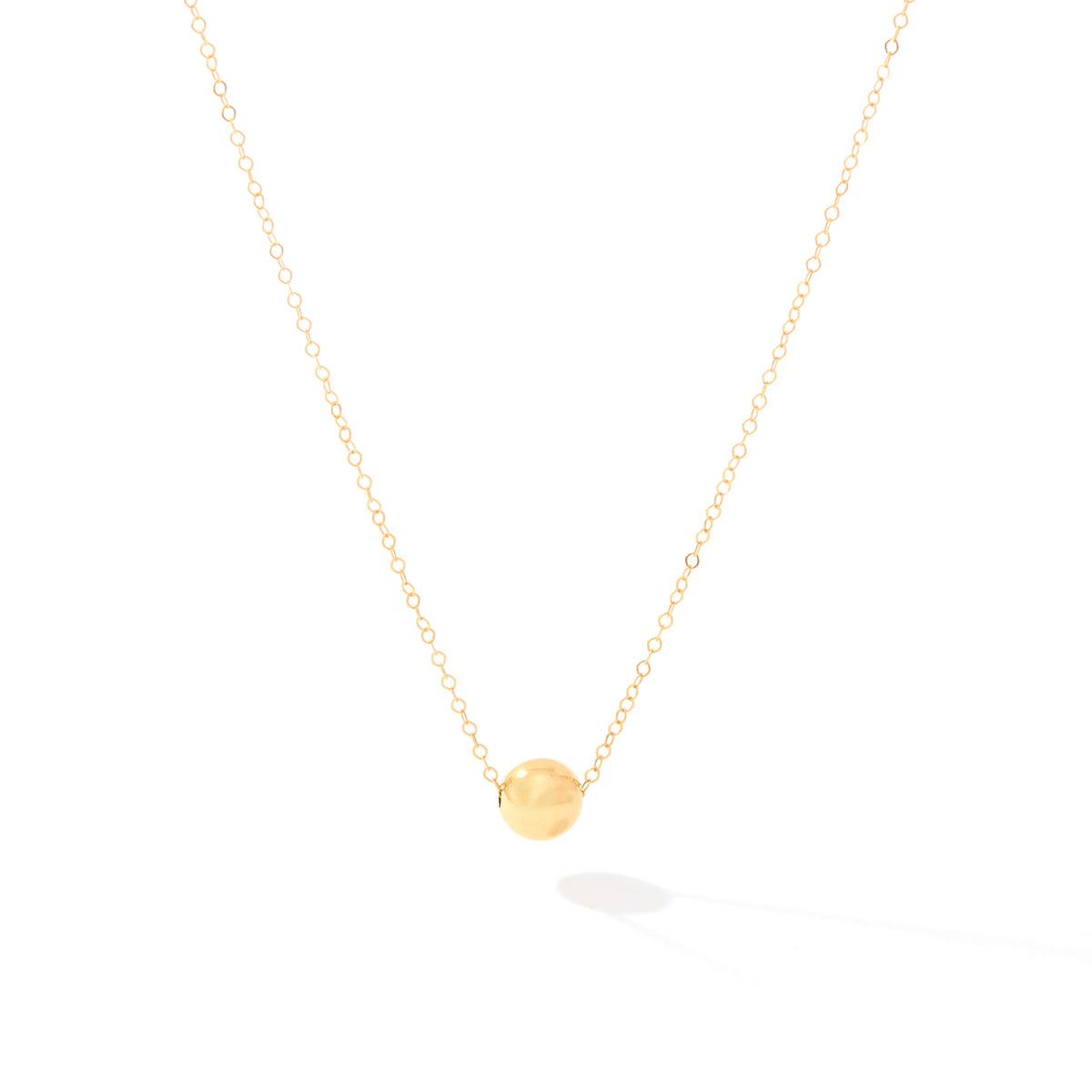 A Love That Remains Necklace | 14k Gold Artist Wire | Ronaldo Designer Jewelry