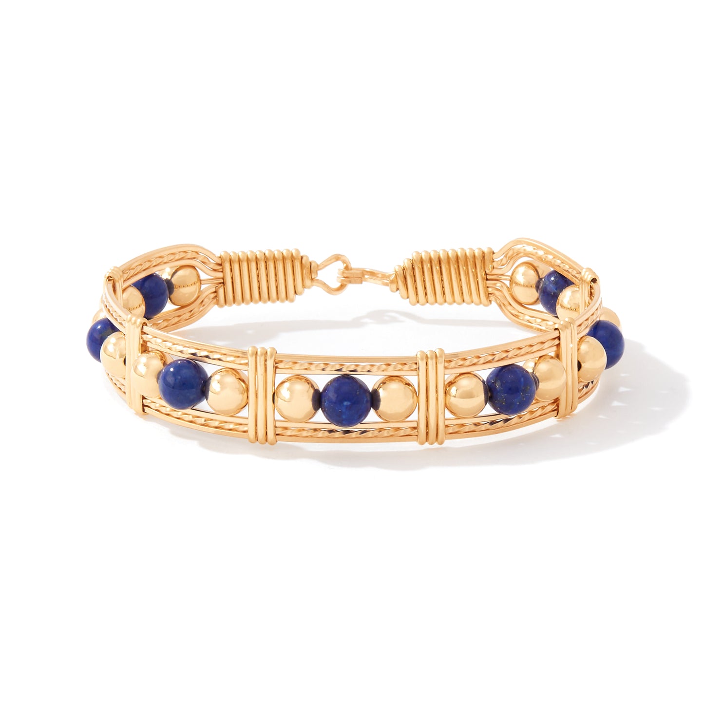Dream in Color Bracelet 14K Gold Artist Wire