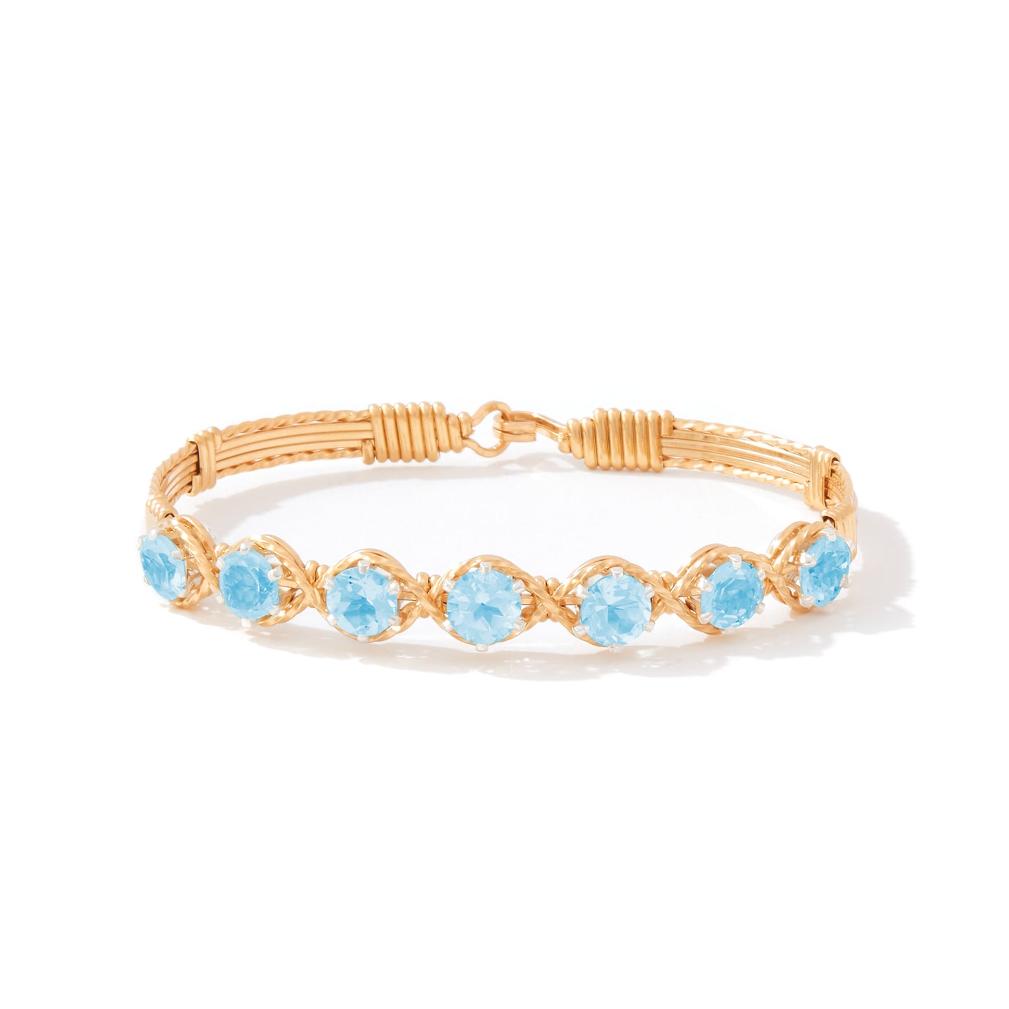 Dawn Bracelet in 14K Gold Artist Wire