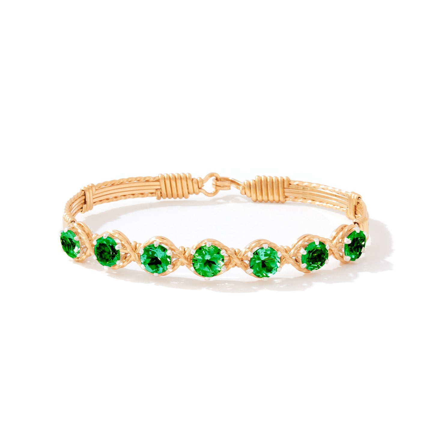 Dawn Bracelet in 14K Gold Artist Wire