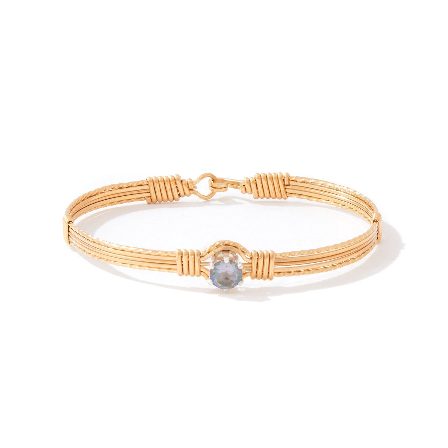 Shining Star Bracelet in 14K Gold Artist Wire