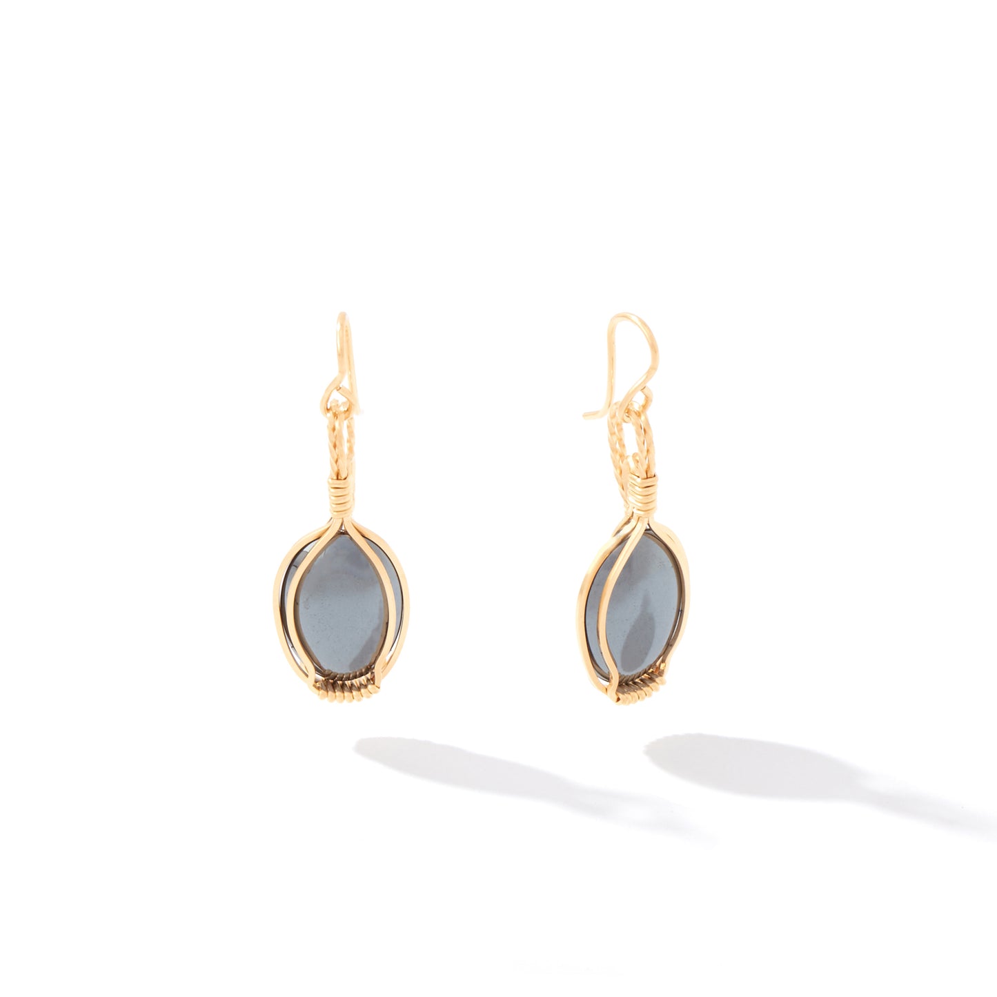 Semi-Precious Cabochon Earrings