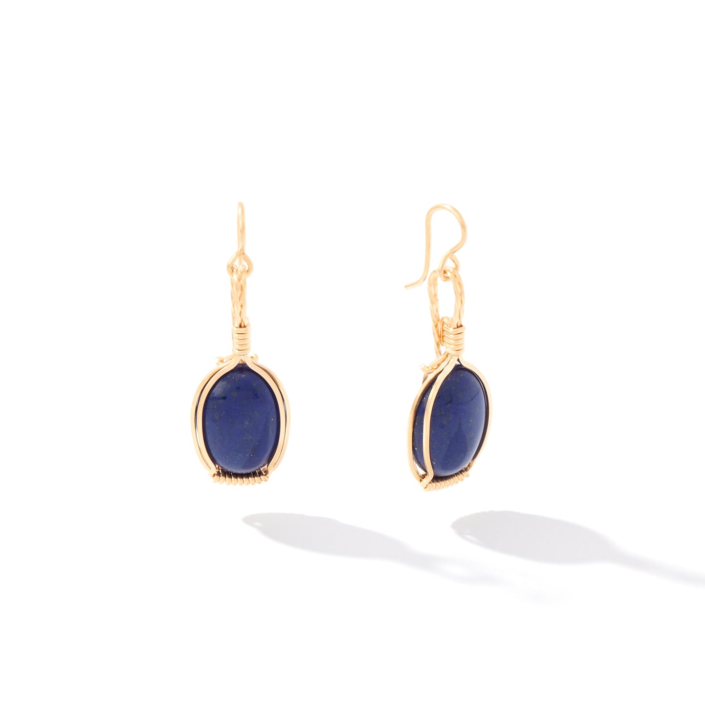 Semi-Precious Cabochon Earrings
