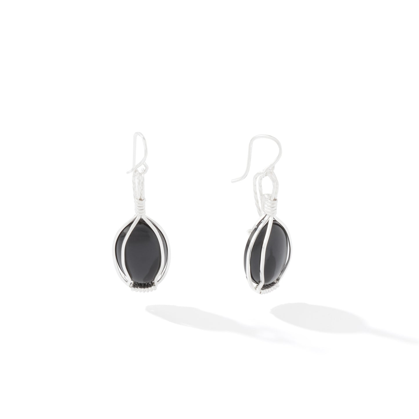 Semi-Precious Cabochon Earrings