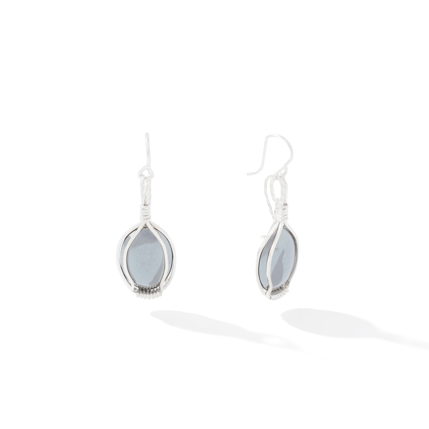 Semi-Precious Cabochon Earrings