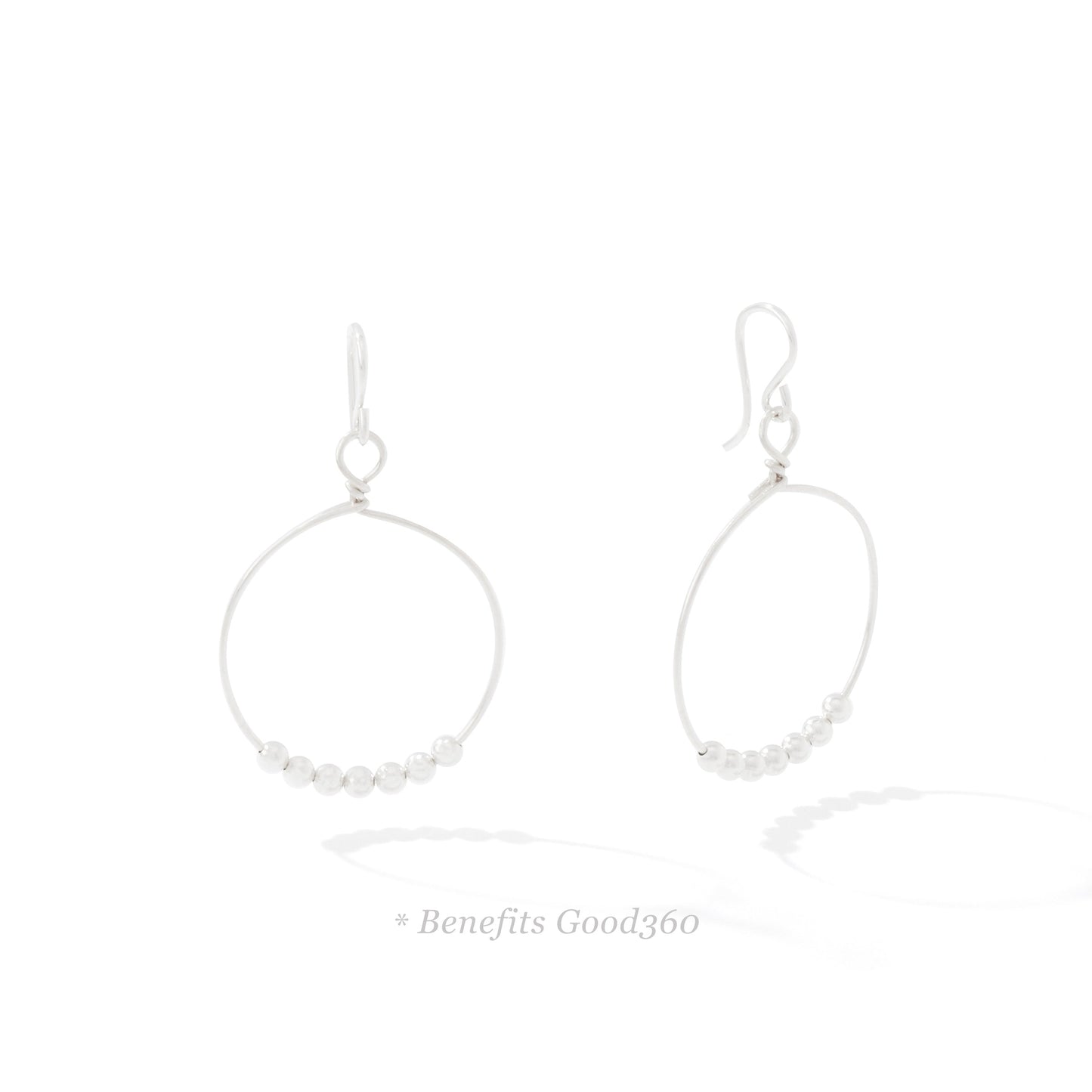 Power of Prayer Hoop Earrings