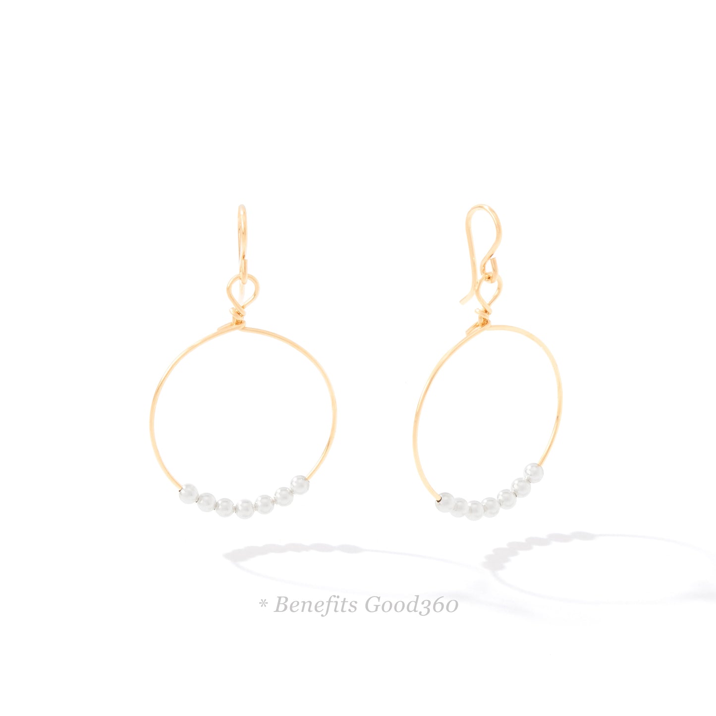 Power of Prayer Hoop Earrings