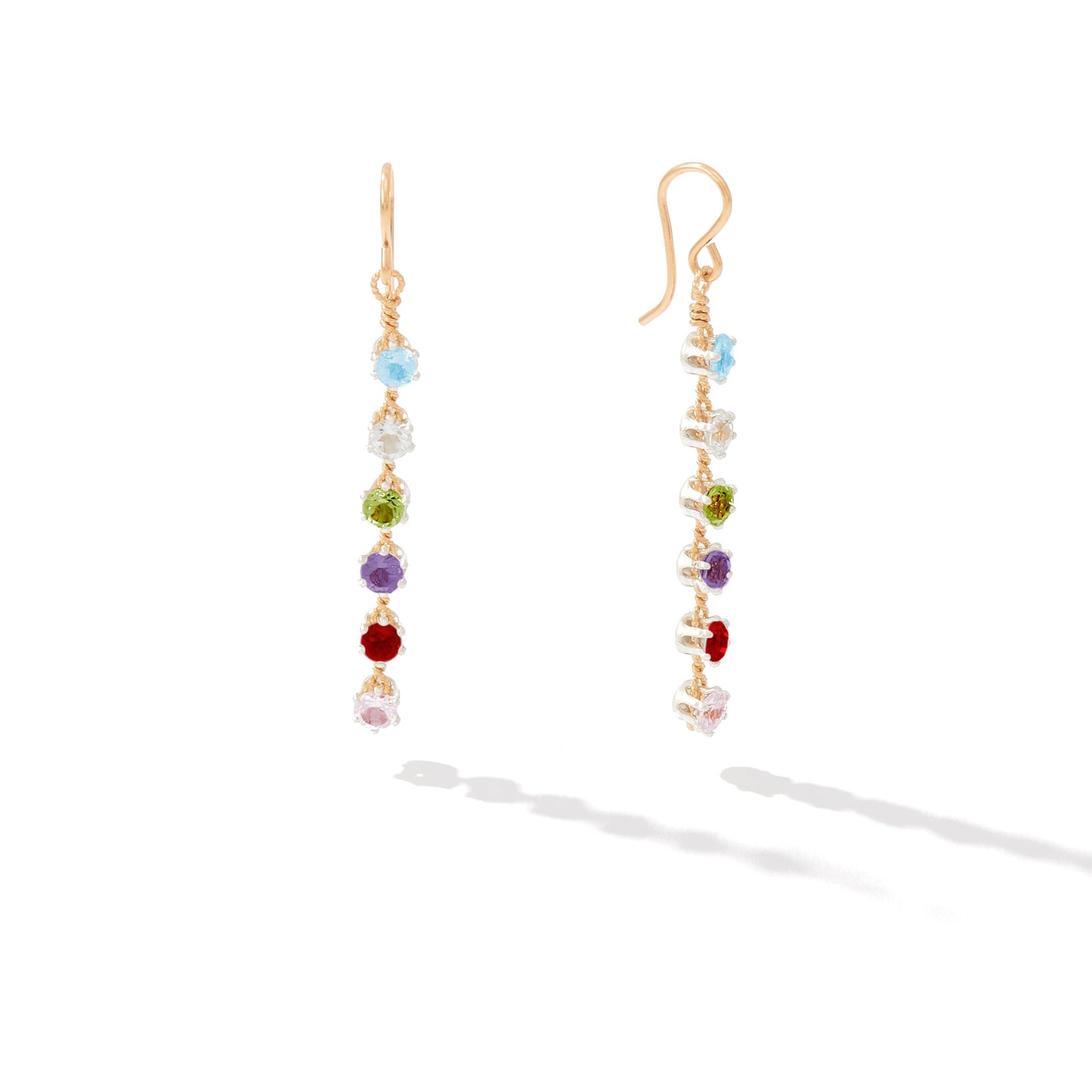 You Are My Sunshine Earrings - 6 Stones | Ronaldo Designer Jewelry