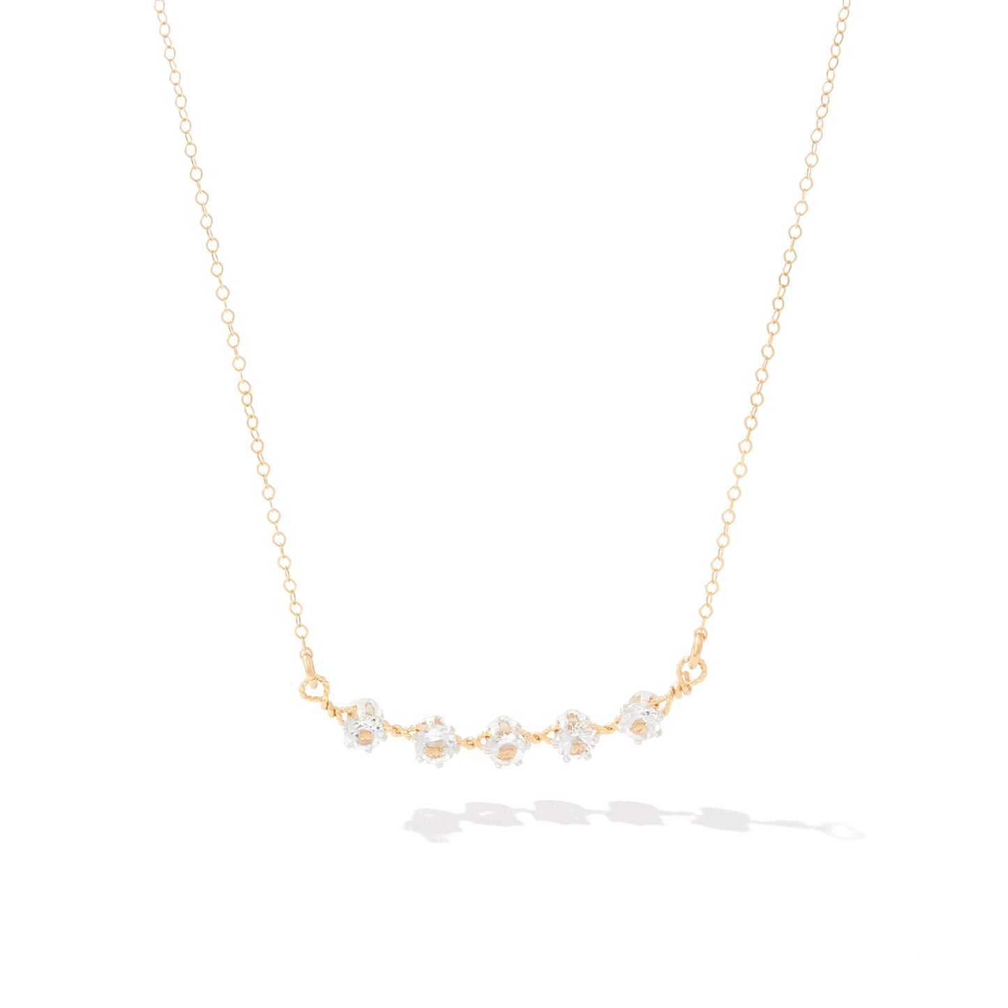 You Are My Sunshine Necklace - 5 Stones