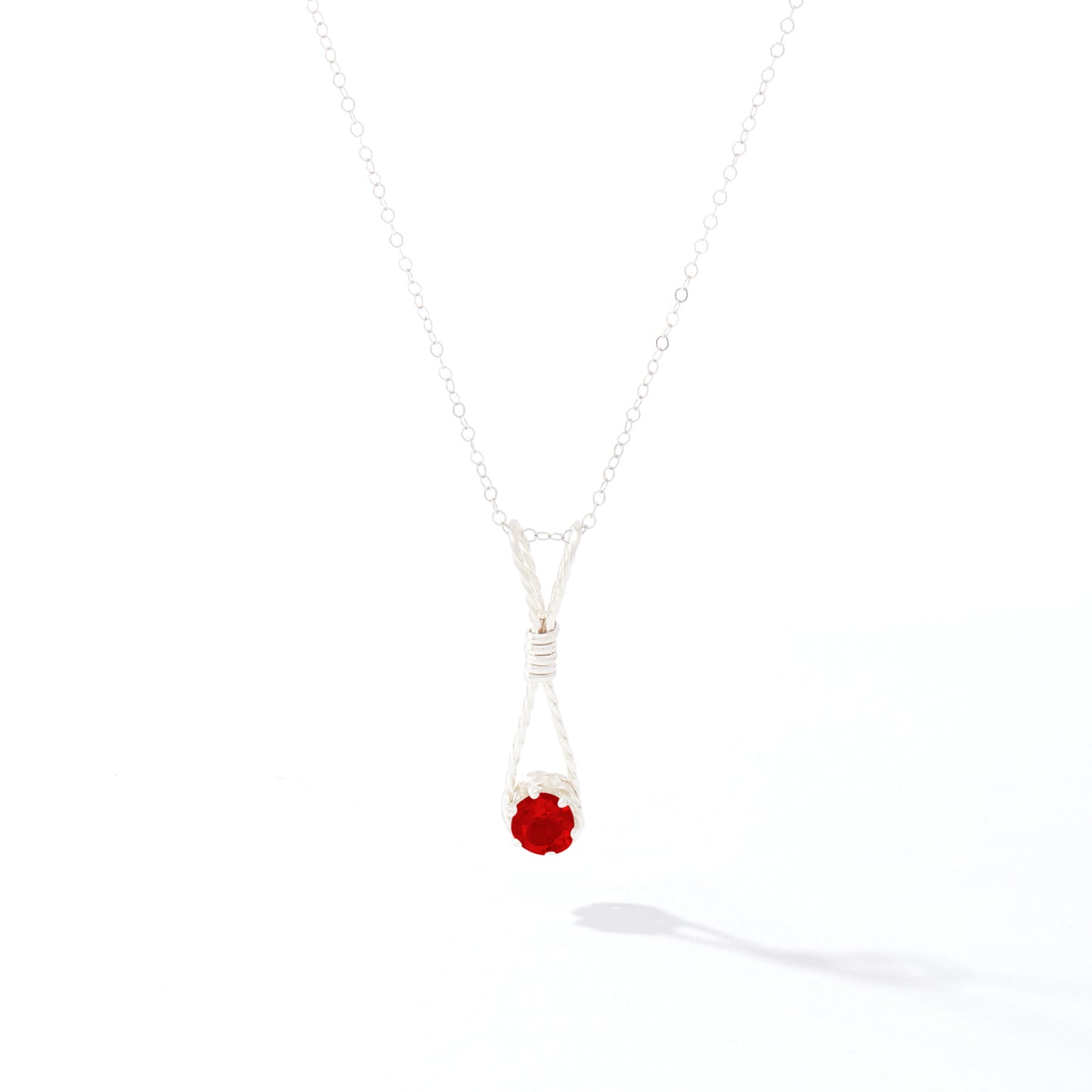Shining Star Pendant in Sterling Silver