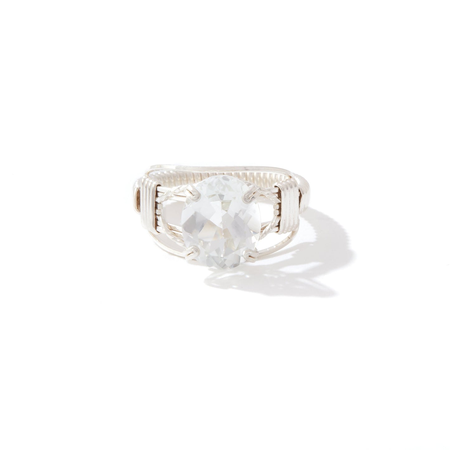 Gemstone Ring Sterling Silver