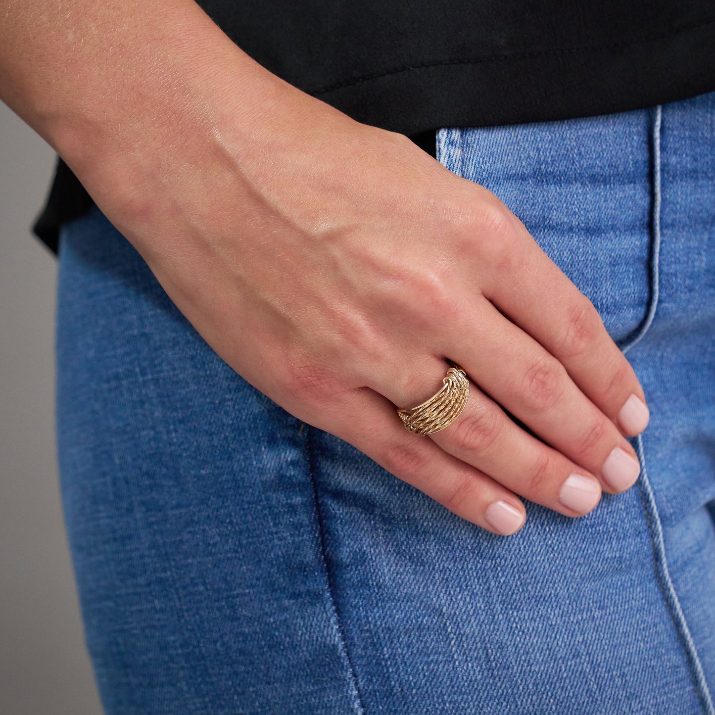 Waterfall Ring | Ronaldo Designer Jewelry