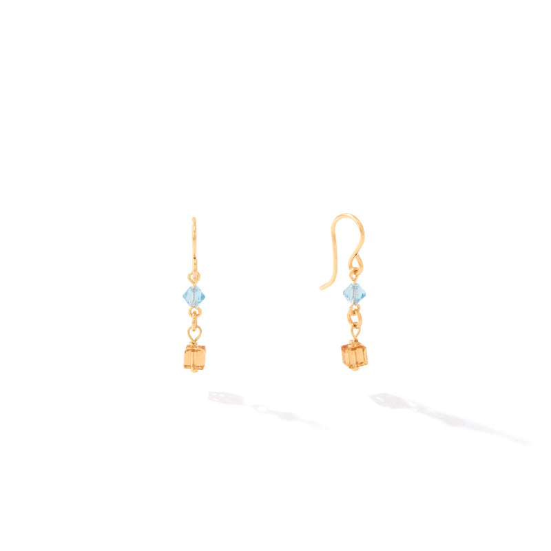 Aim for the Stars Earrings | 14K Gold Artist Wire | Ronaldo Designer Jewelry