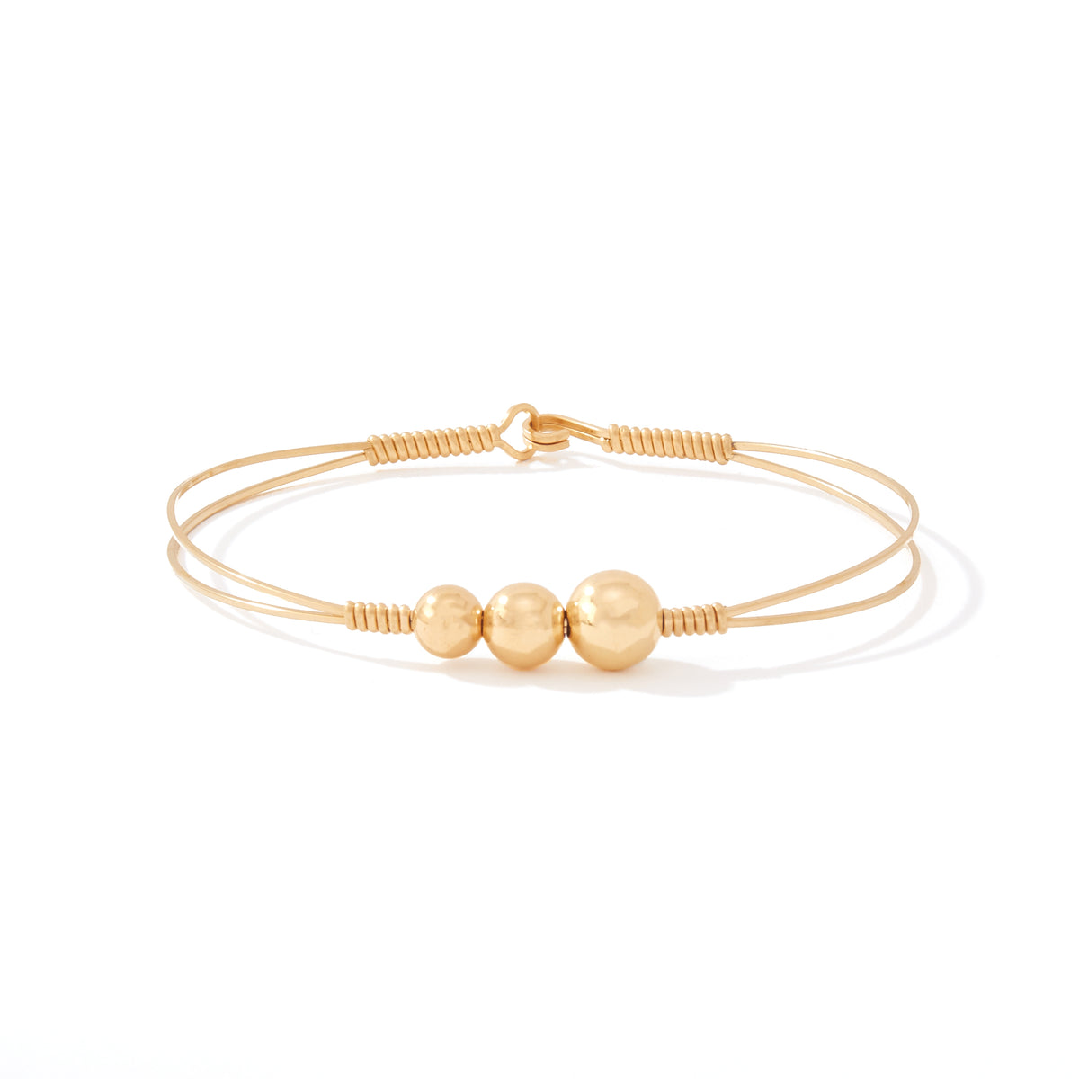 A Love That Remains Bracelet | 14k Gold Artist Wire | Ronaldo Designer Jewelry
