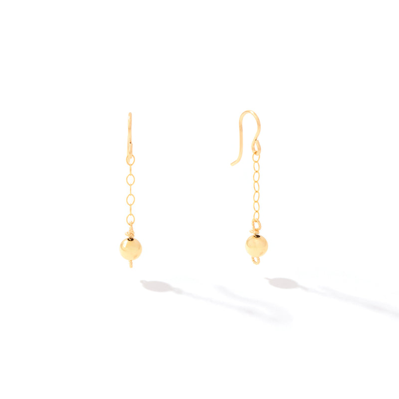 A Love That Remains Earrings | 14k Gold Artist Wire | Ronaldo Designer Jewelry