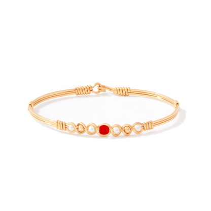 Divine Plan Bracelet in 14K Gold Artist Wire