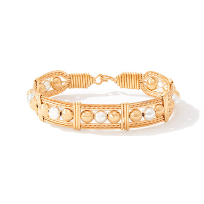 Dream in Color Bracelet  | 14K Gold Artist Wire | Ronaldo Designer Jewelry
