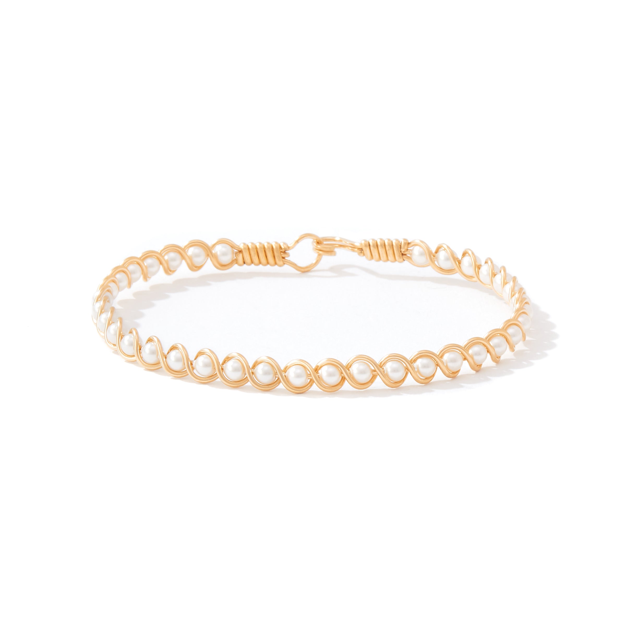 Ronaldo Freshwater deals Pearl Bracelet in Sterling Silver with 14K Gold Bracelet