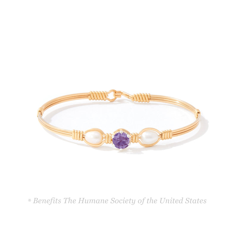 Puppy Love Bracelet in 14K Gold Artist Wire | Ronaldo Designer Jewelry