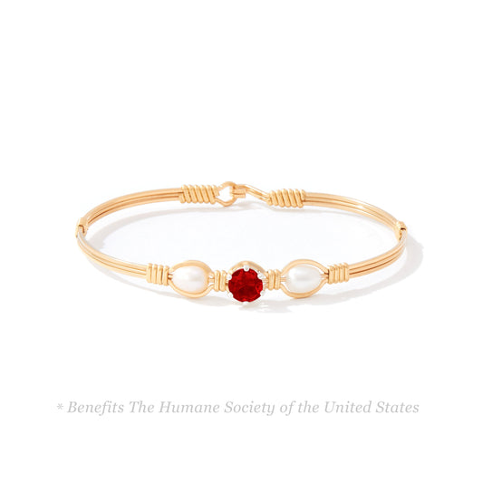 Puppy Love Bracelet in 14K Gold Artist Wire
