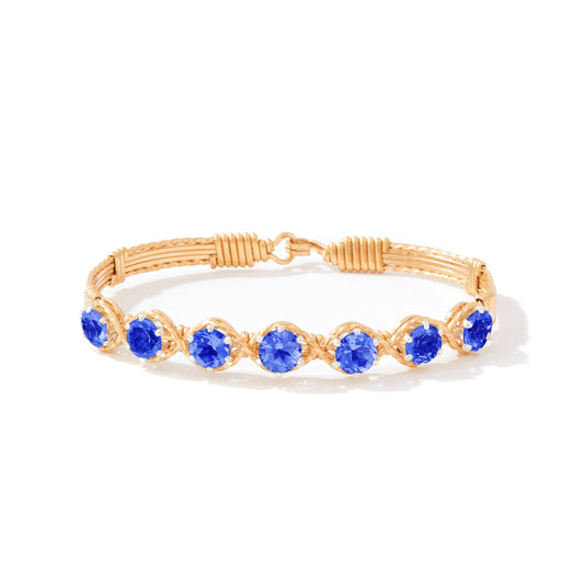 Dawn Bracelet in 14K Gold Artist Wire