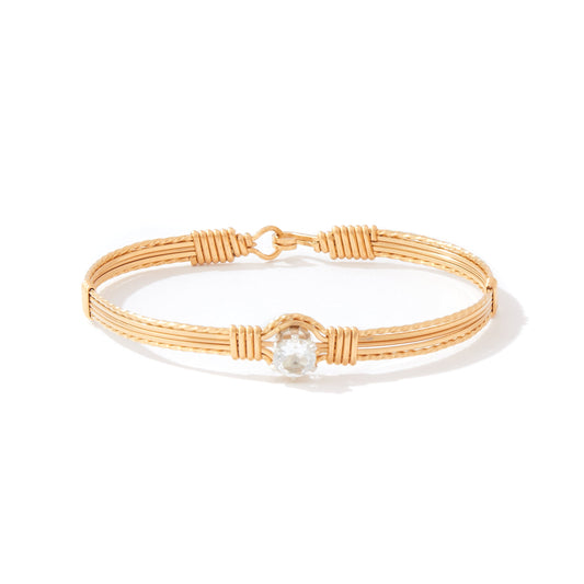 Shining Star Bracelet in 14K Gold Artist Wire