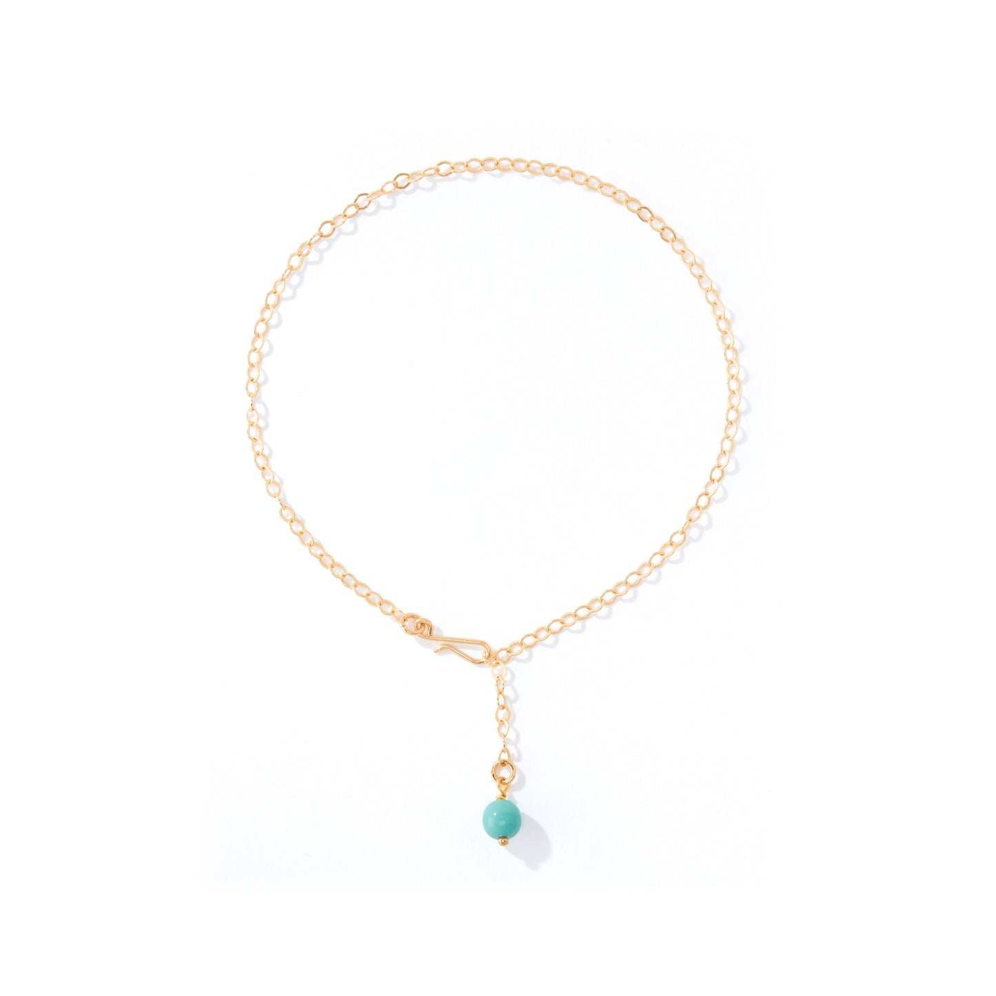 Breeze Anklet — 14K Gold Artist Wire | Ronaldo Designer Jewelry