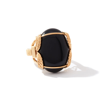 Semi-Precious Cabochon Ring