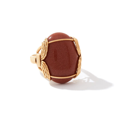 Semi-Precious Cabochon Ring