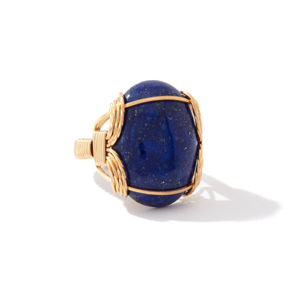 Semi-Precious Cabochon Ring