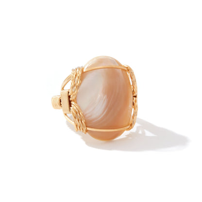Semi-Precious Cabochon Ring