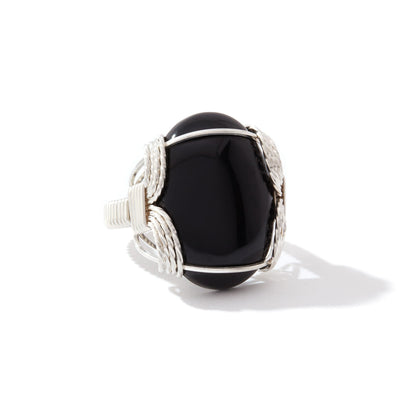 Semi-Precious Cabochon Ring