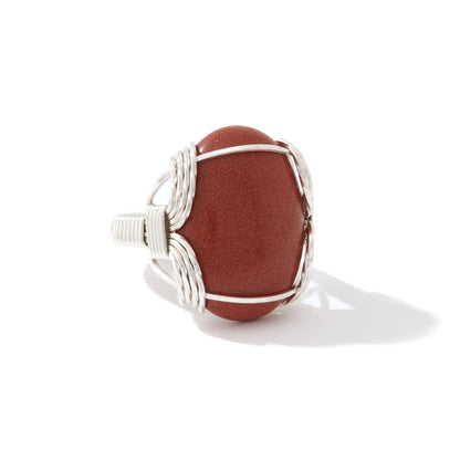 Semi-Precious Cabochon Ring