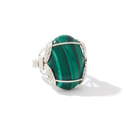 Semi-Precious Cabochon Ring