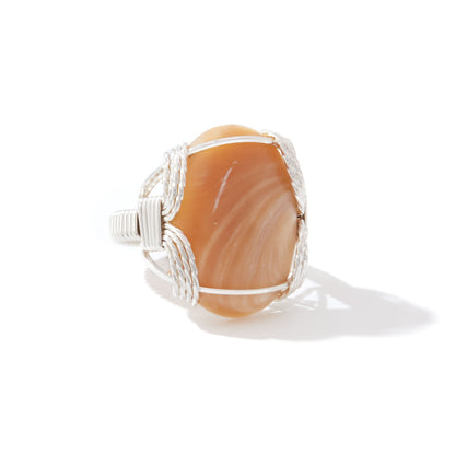 Semi-Precious Cabochon Ring