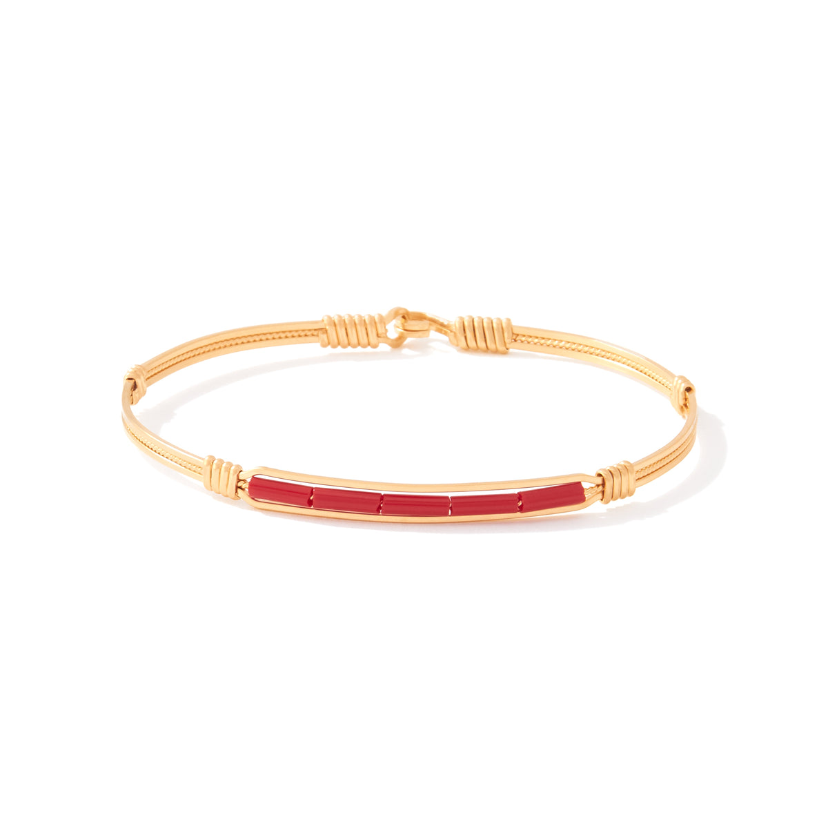 Courage Bracelet | 14K Gold Artist Wire | Ronaldo Designer Jewelry
