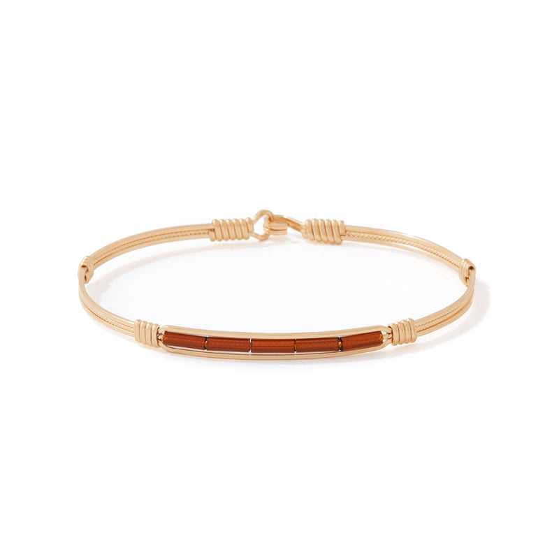 Deputy's Honor Bracelet | 14K Gold Artist Wire | Ronaldo Designer Jewelry
