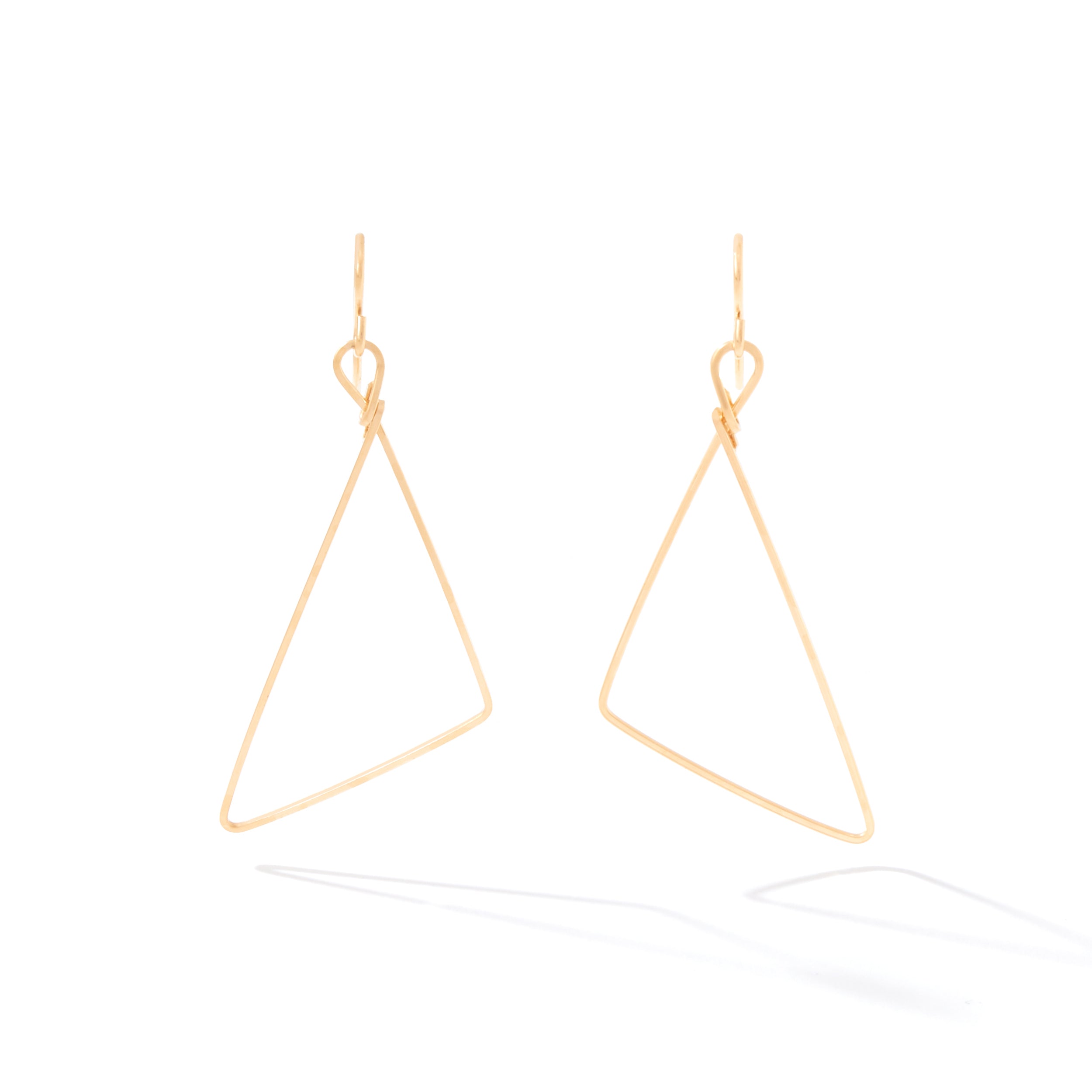 Monica Vinader Geometric Gemstone Wire Earrings - ShopStyle