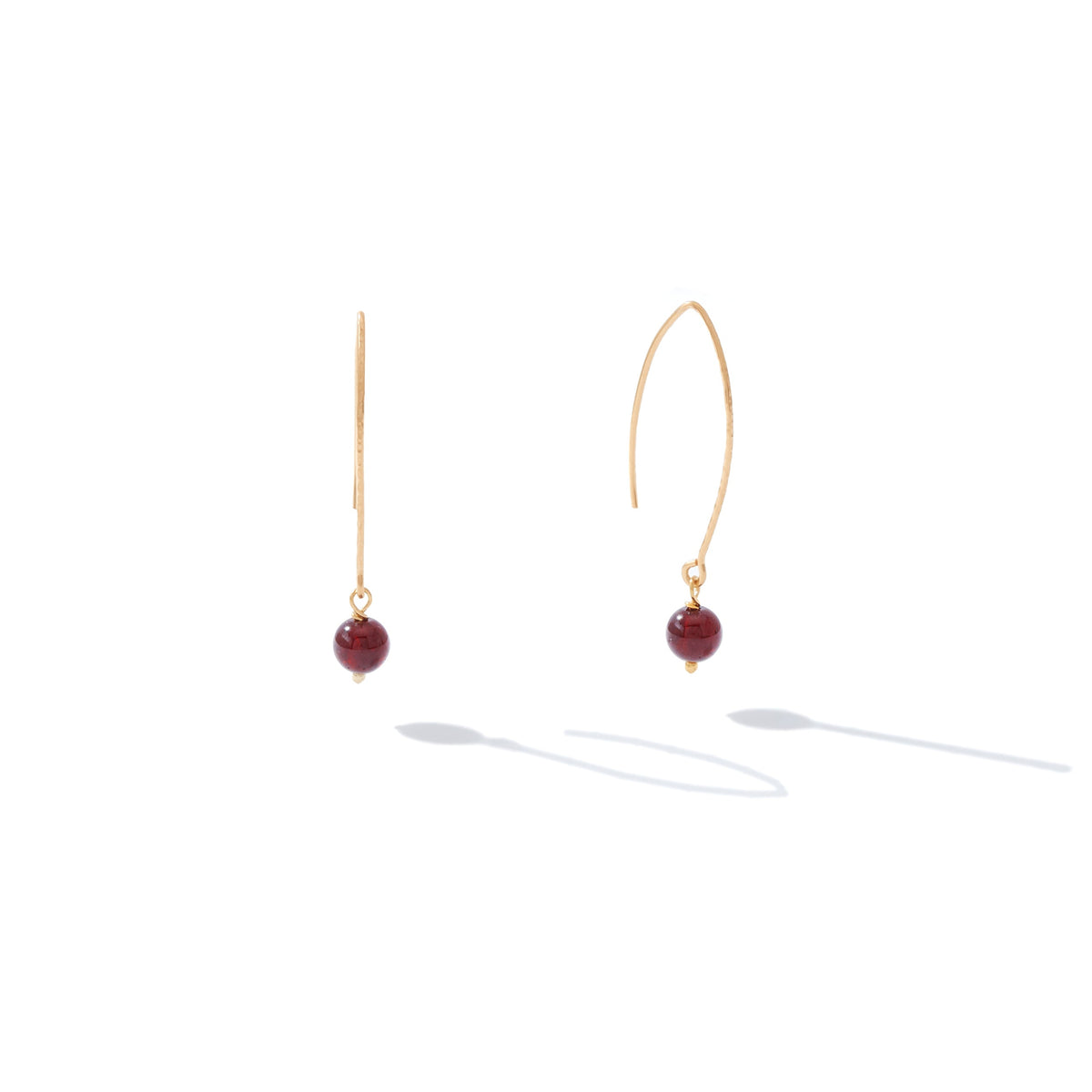 Fire Within Earrings | 14K Gold Artist Wire | Ronaldo Designer Jewelry