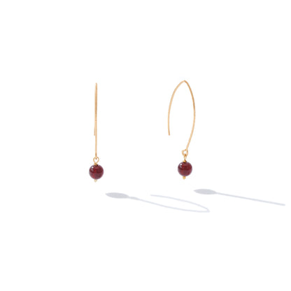 Fire Within Earrings | 14K Gold Artist Wire | Ronaldo Designer Jewelry