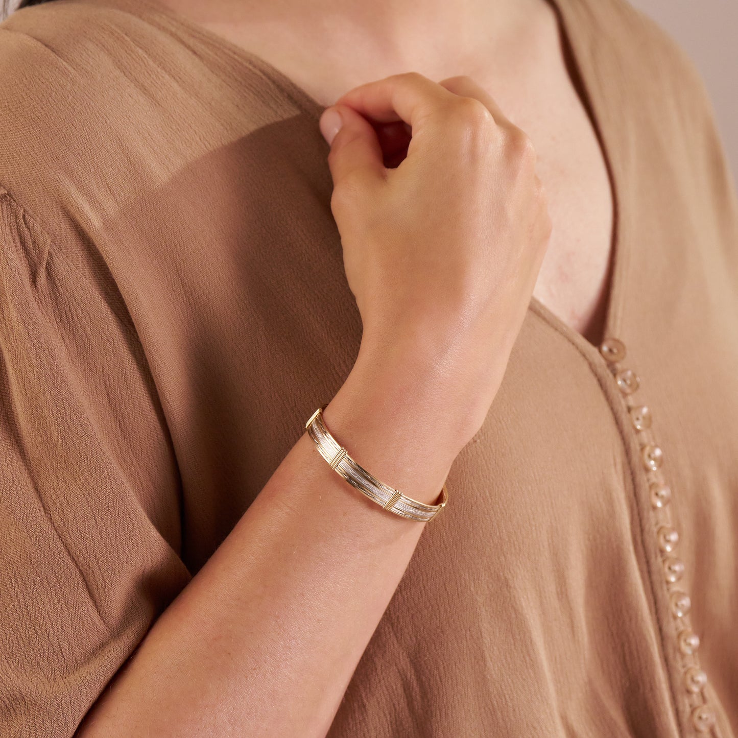 Inner Beauty Bracelet (Wide) | Ronaldo Designer Jewelry
