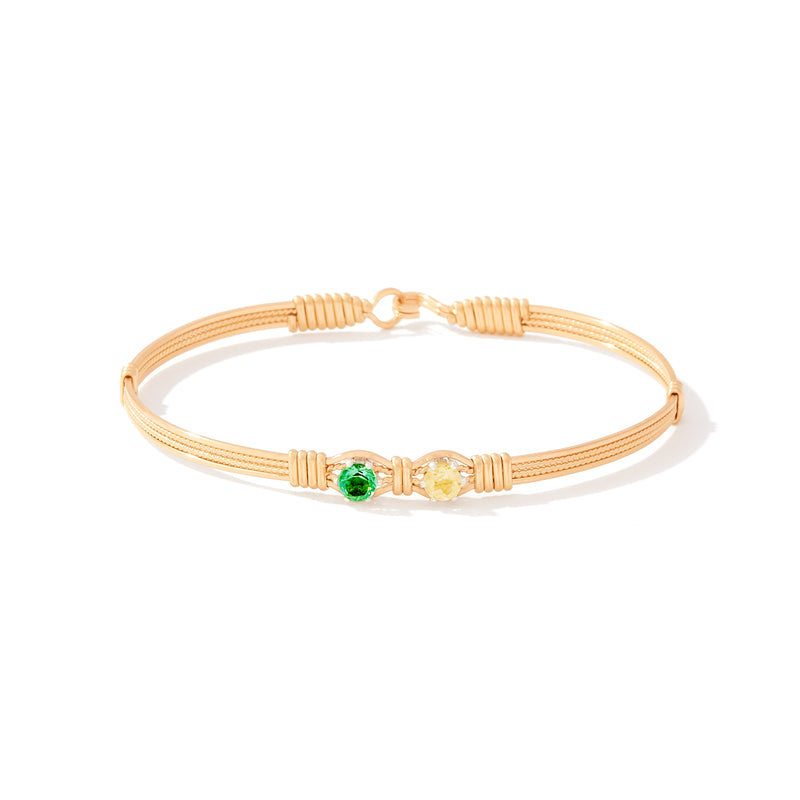 You Are My Sunshine Bracelet - 2 Stones | Ronaldo Designer Jewelry