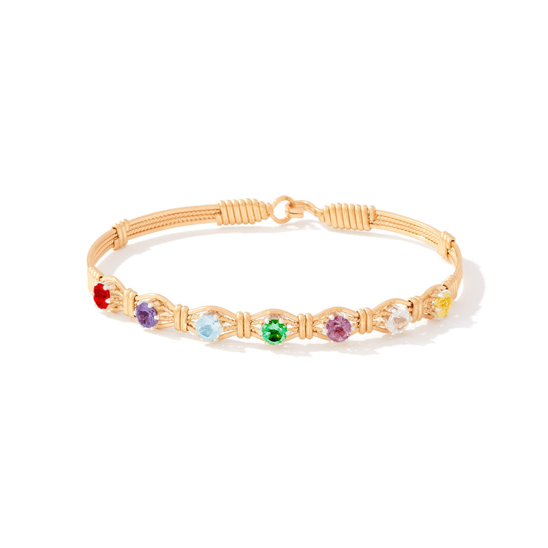 You Are My Sunshine Bracelet - 7 Stones | Ronaldo Designer Jewelry