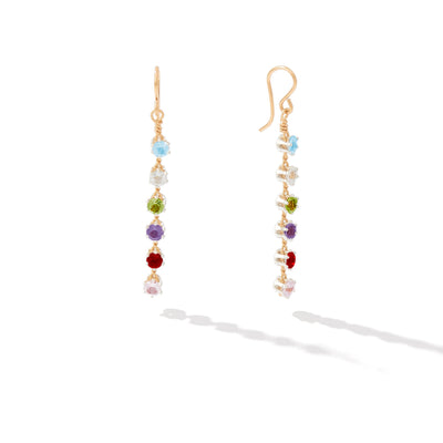 You Are My Sunshine Earrings - 6 Stones | Ronaldo Designer Jewelry
