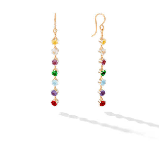 You Are My Sunshine Earrings - 7 Stones | Ronaldo Designer Jewelry