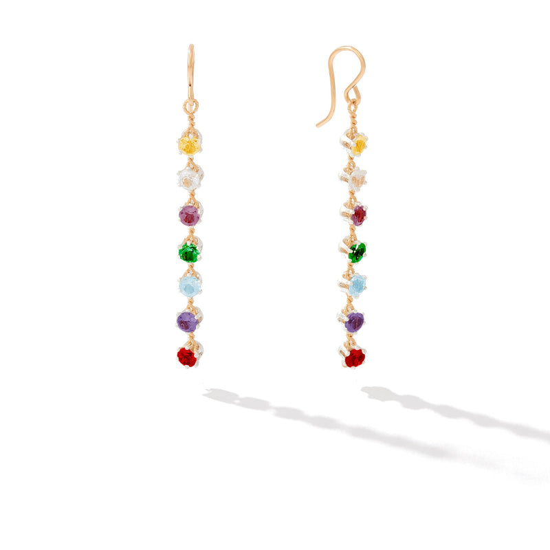 You Are My Sunshine Earrings - 7 Stones | Ronaldo Designer Jewelry