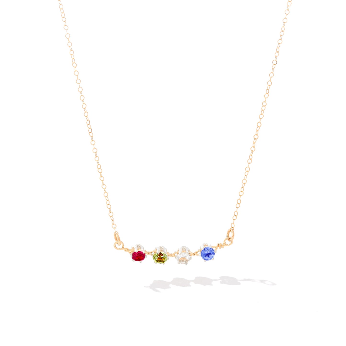 You Are My Sunshine Necklace - 4 Stones