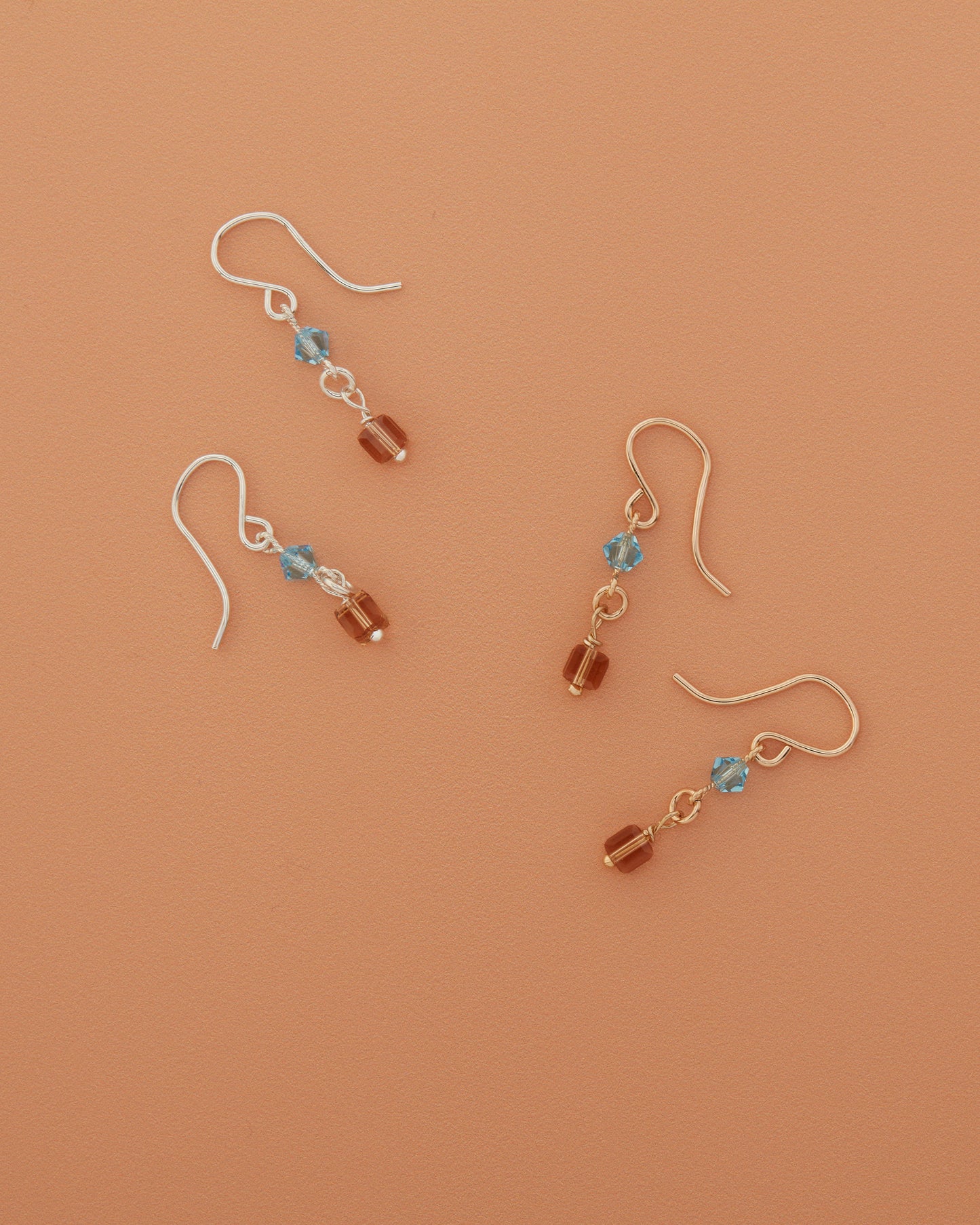 Aim for the Stars Earrings | Sterling Silver | Studio Shot | Ronaldo Designer Jewelry
