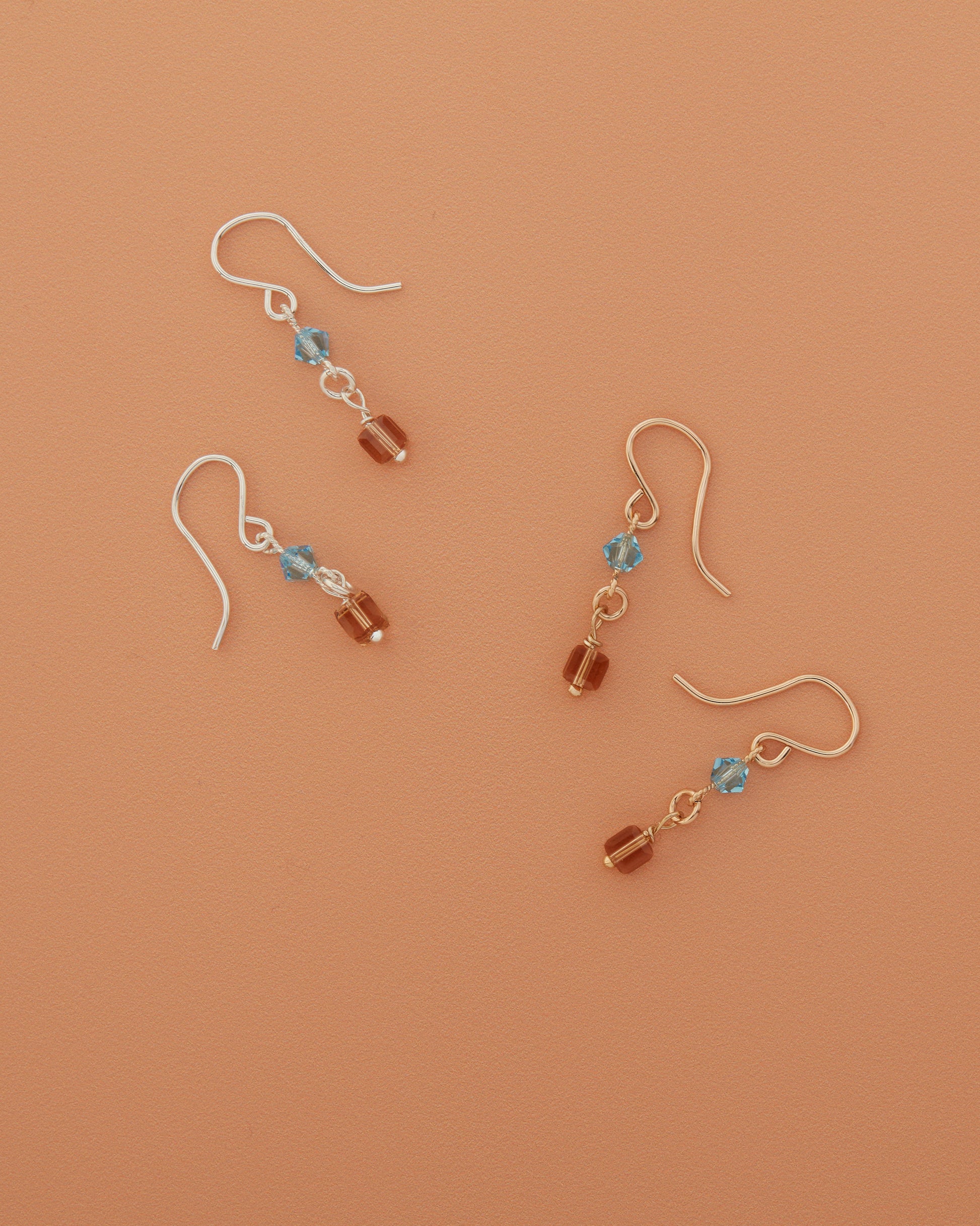 Aim for the Stars Earrings | Sterling Silver | Studio Shot | Ronaldo Designer Jewelry