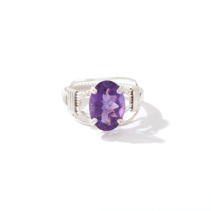 Gemstone Ring Sterling Silver